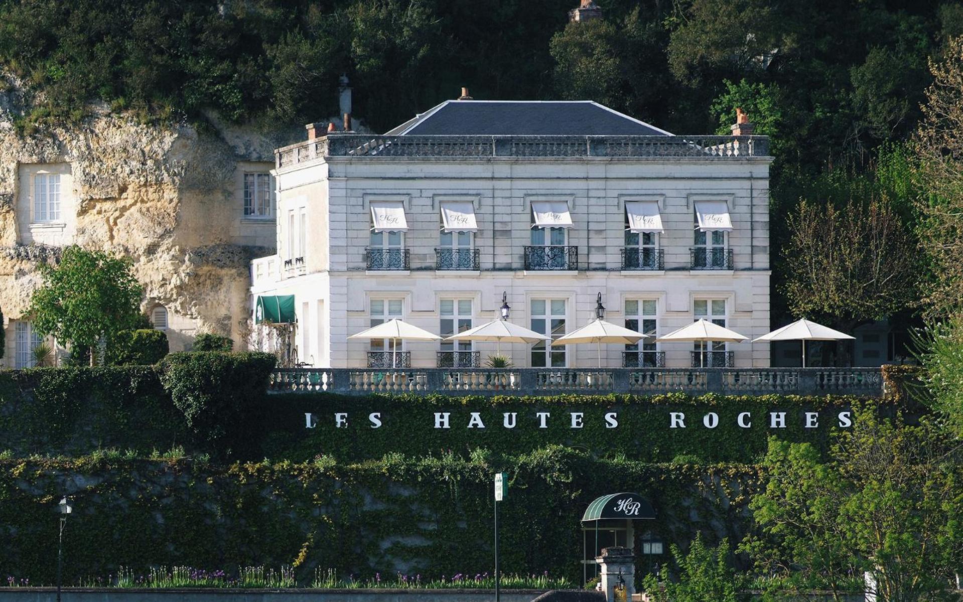 Hotel Les Hautes Roches Rochecorbon Exterior photo